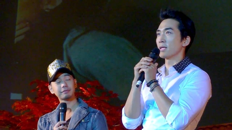 Thailand Fan Meeting Song Seung Heon cried at