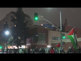 Pro-Palestinian protests return to UCLA