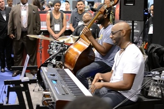 Myron McKinley Trio NAMM 2014 (McKinley, Martin, Sydnor)