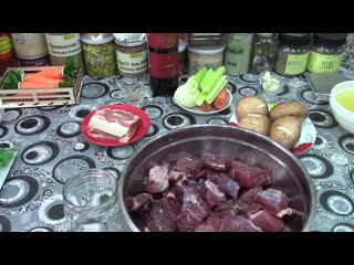 Автоклав 2013.  Мясо по  бургундски.