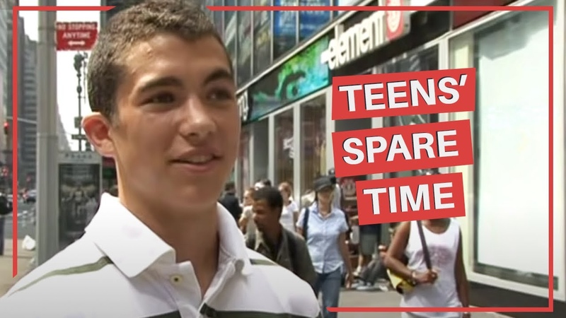 What Do Teens in the USA Do in Their Spare