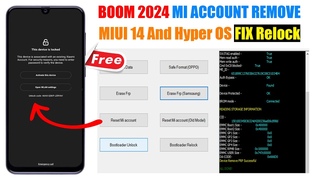 All Xiaomi Mi Account Remove 2024 | Mi Account Unlock Tool | Redmi/Poco Mi Account Bypass Fix Relock