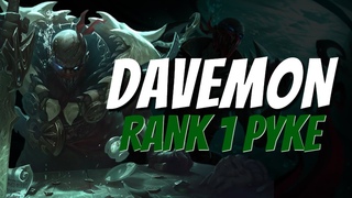 Davemon &quotRANK #1 PYKE" Montage | League of Legends