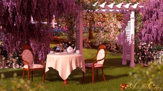 VICTORIAN ERA AFTERNOON TEA AMBIENCE: Cozy Tea in the Garden With Relaxing Nature Sounds
