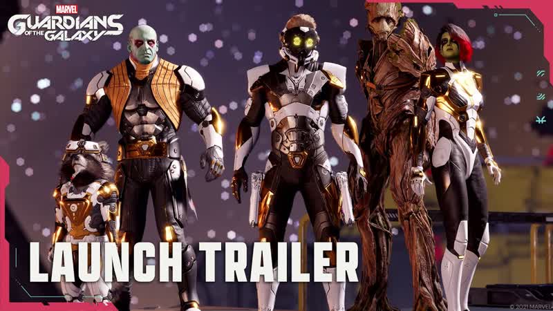 Релизный трейлер Marvels Guardians of the Galaxy от создателей Deus Ex: Mankind