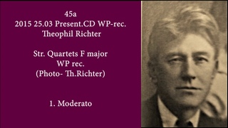 45a 2015  Presentation CD WP-rec Theophil Richter Quartet .