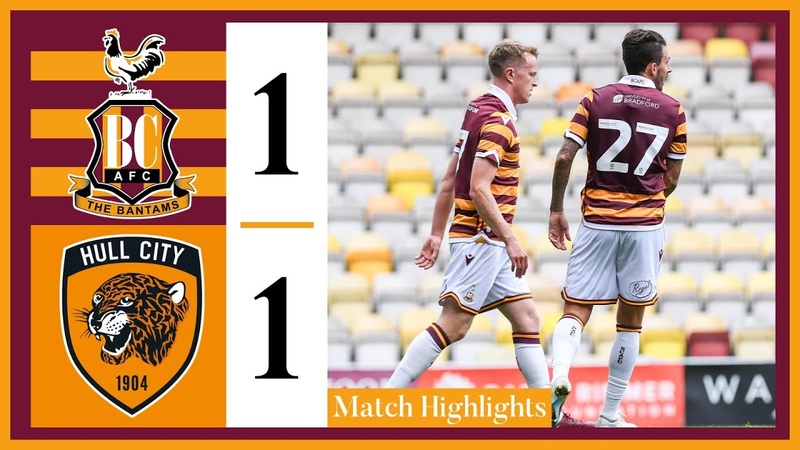 MATCH HIGHLIGHTS: Bradford City v Hull