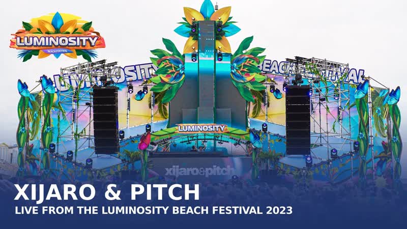 Xi Jaro Pitch at Luminosity Beach Festival