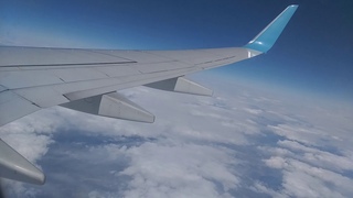 Полет на Боинге. Высоко над облаками.Эксклюзив.