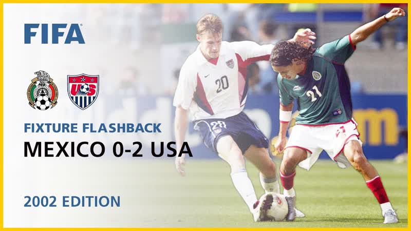 Mexico 0 2 USA, Korea, Japan 2002, FIFA World
