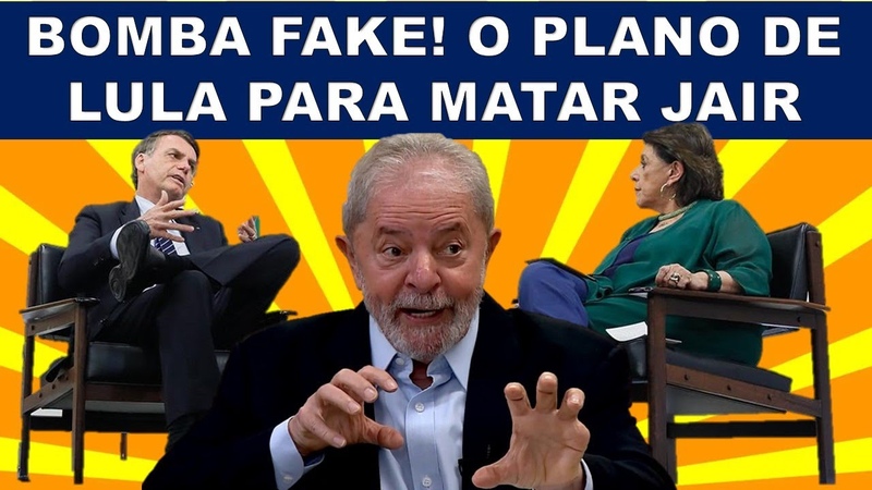 BOMBA O PLANO DE LULA PARA MATAR BOLSONARO NOTÍ CIA FAKE MOSTRA DESESPERO DO