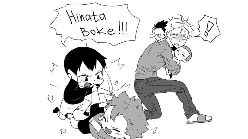 Mommy on Duty Haikyuu Comic