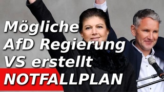 VS: Vorsichtsmaßnahmen für mögliche AfD Regierungsbeteiligung laufen