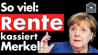 Rente von Angela Merkel enthllt und die absurden Kosten fr Personal und Friseur!