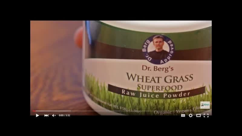 Dr. Bergs Raw Wheat Grass Juice Powder: how to use