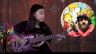 My first time hearing (Ayu Gusfanz cover)On Peregrine Wings By Joe Satriani  BUDDA SLIM REACTION