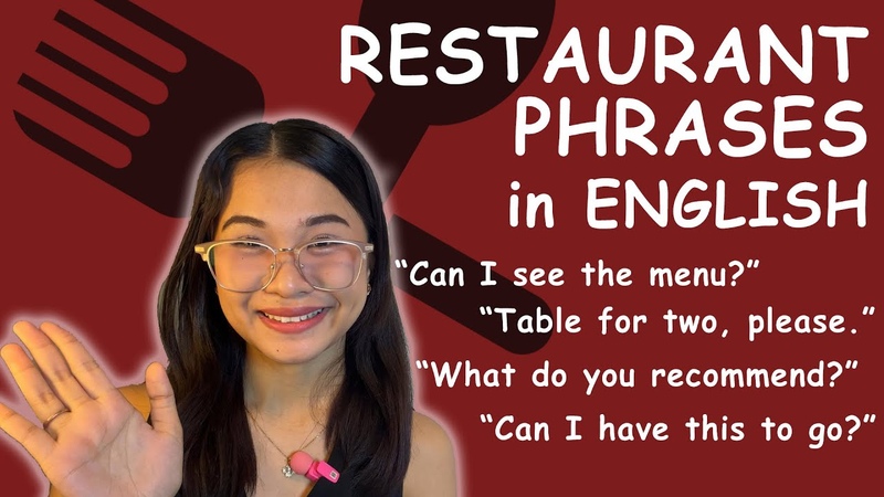 Essential Restaurant Phrases for Beginners , How to Ask for the Menu and More in