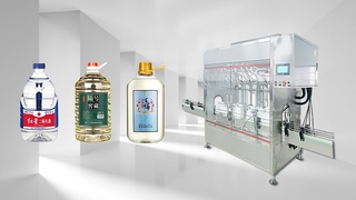 Automatic Gravity Filling Machine for 5 Liters Sorghum Liquor PET Bottles