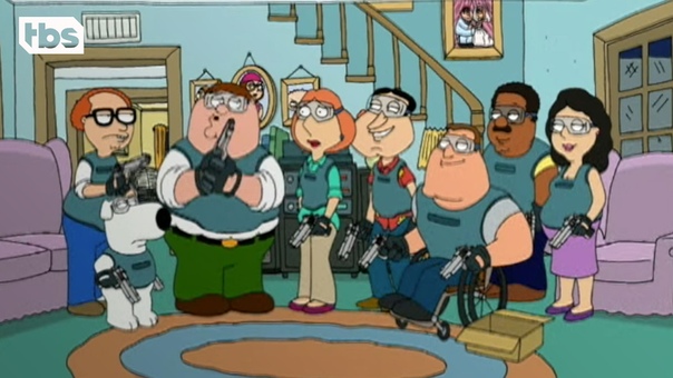 Game Night, Family Guy,