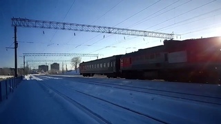ДМ62-1737. Прибывает из Лодейного поля с рабочим поездом. Петрозаводск. Голиковка.