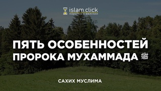 Пять особенностей Пророка Мухаммада  | Пользы из Сахиха Муслима. Абу Яхья Крымский