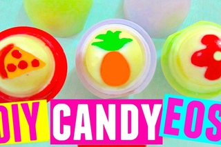 CANDY EOS: Pineapple, Pizza & Flower | DIY EOS Lip Balm