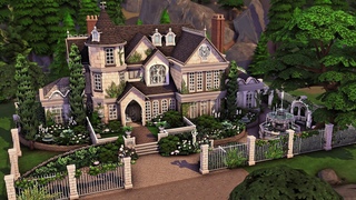 Spellcasters Family Mansion | The Sims 4 Speed Build
