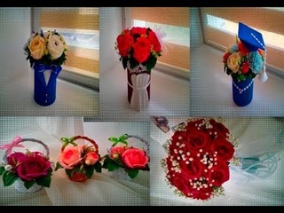 5 ИДЕЙ подарков УЧИТЕЛЮ своими руками/ЧТО ПОДАРИТЬ УЧИТЕЛЮ/5 DIY BOUQUET ideas for a teacher