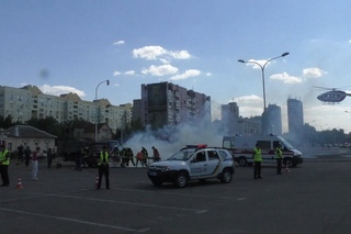 Представники ХНУВС взяли участь у навчаннях із забезпечення публічної безпеки