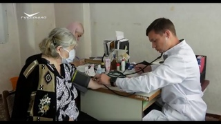 Самарские врачи помогают жителям города Снежное