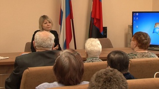 Галина Руденко встретилась с красногвардейскими представителями «Союза пенсионеров России»