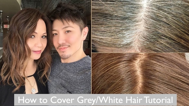 How to Cover Grey, White Hair
