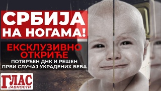 UIVO: EKSKLUZIVNO! Prvi potvren sluaj ukradenih beba u Srbiji, DNK POTVRDIO AFERU!