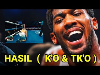 HASIL TINJU DUNIA K’O & TK’O HAFI INI 🥊🥊