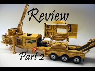 1/50 TWH Peterbilt 379 with Vermeer Tub Grinder Review Part 2