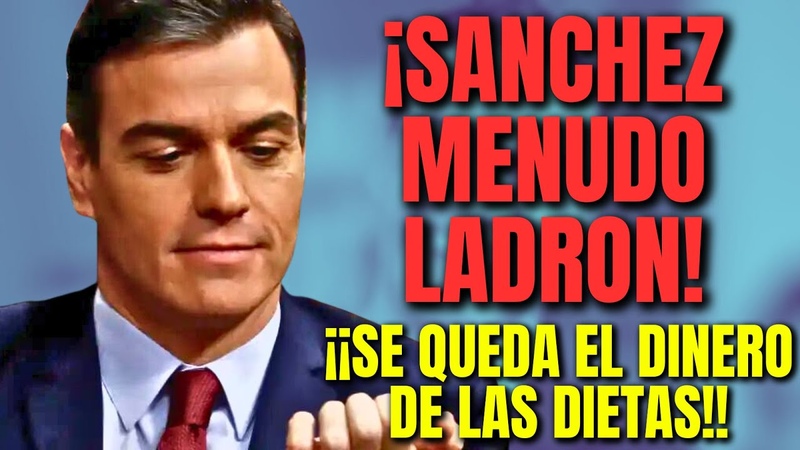 LADRON SANCHEZ y CHIQUI MONTERO no se CORTAN y se quedan el dinero de las DIETAS SIN