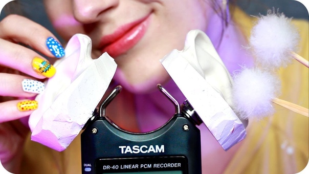 ASMR Tascam Tingles Oil Ear Massage, Ear Cleaning, Brushing, Glass Dropper, Whisper