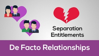 Your rights and obligations when a De Facto relationship breaks down