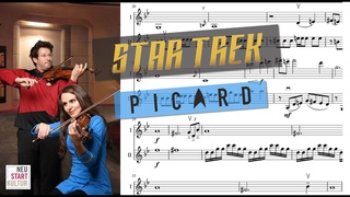 Star Trek - Picard (Season 2 Main Title) | VIOLIN COVER | sheet music