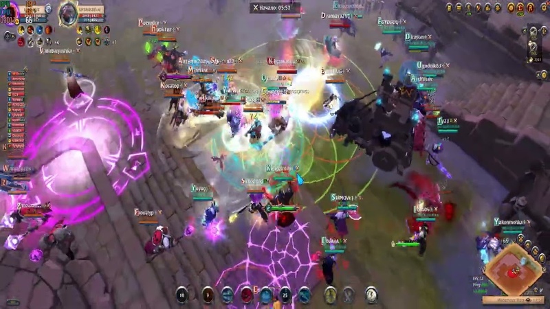 Albion Online The Order Of Sin Первые файты после