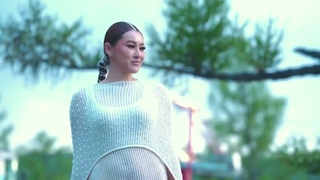 Open Air fashion show in Mongolia