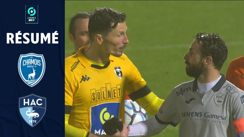 CHAMOIS NIORTAIS FC HAVRE AC (0 0) Résumé ( CNFC HAC), 2020