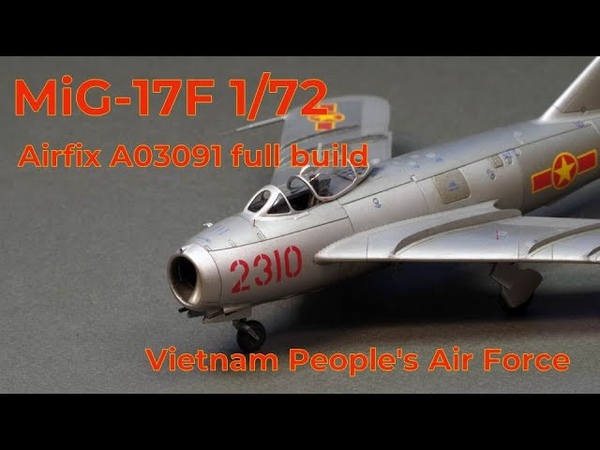 Mi G 17 F 1, 72 scale full build video, Airfix
