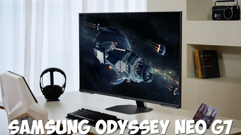 Крутой монитор Samsung Odyssey Neo G7 43 дюйма первый обзор на