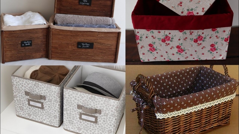 É DE PAPELÃ O Caixas Organizadoras Lindas e Resistentes, Fácil DIY ARTESANATO idea with