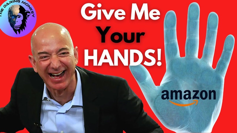 JEFF BEZOS wants your HANDS Amazon One hand