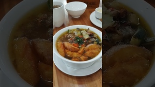 Хуйцаа - суп монгольской кухни. Вкусно, Иркутск, кафе БУЗА #Mongol #кухня #суп #кулинария #кафе