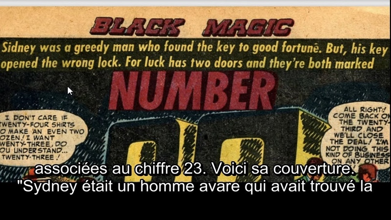 Le Nombre 23 ( DC Comics) avec sous