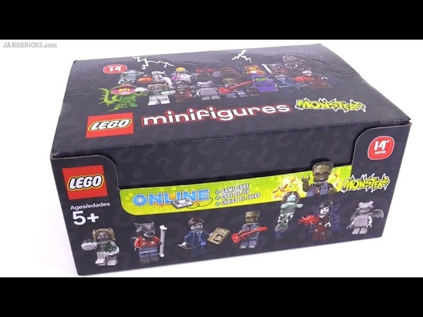 LEGO Series 14 Monsters minifigs Opening 20 mystery packs 1,