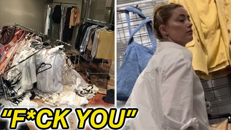Amber Heard Seen Getting KICKED OUT Of Clothing Store After